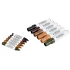 6 crayons + 6 feutres retouche meubles
