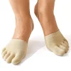 3 paires de demi-chaussettes orteils