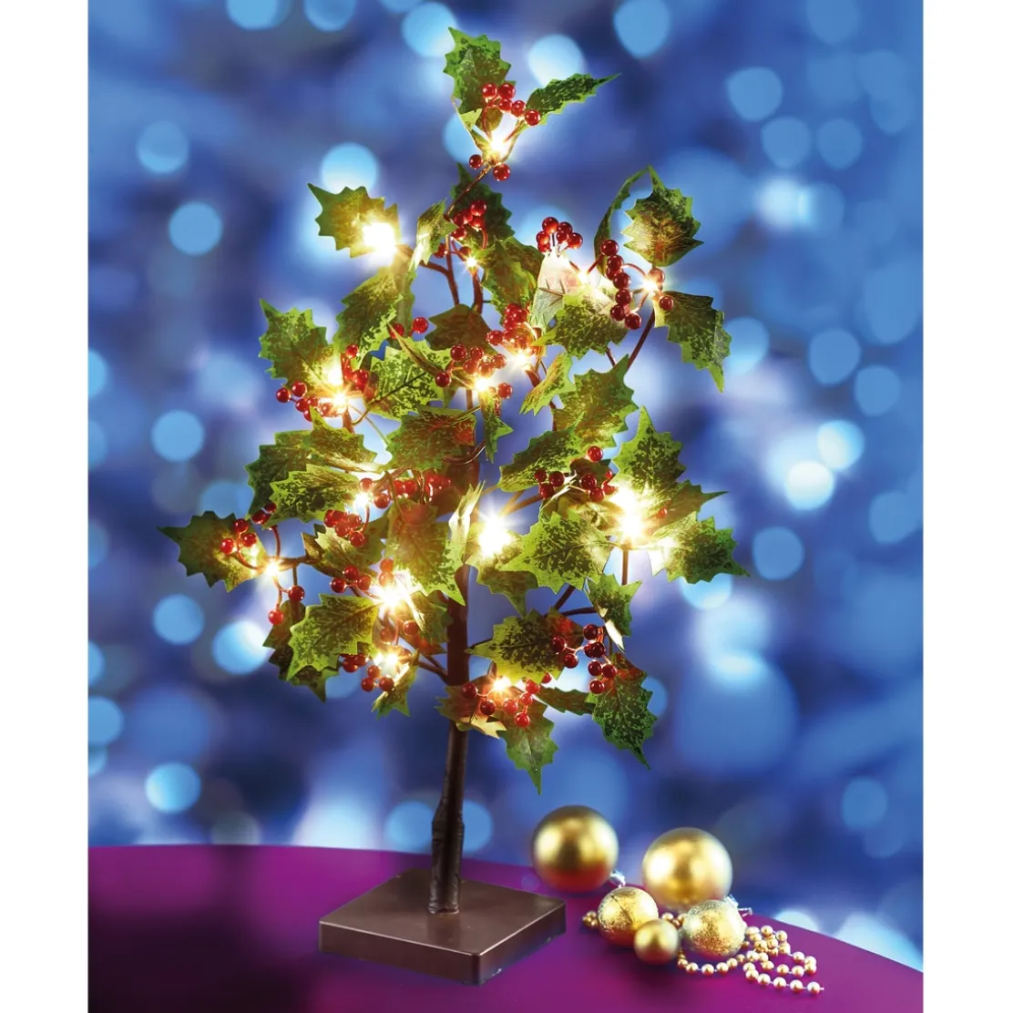 Arbuste houx LED
