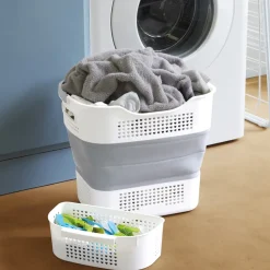 Bac à linge pliable