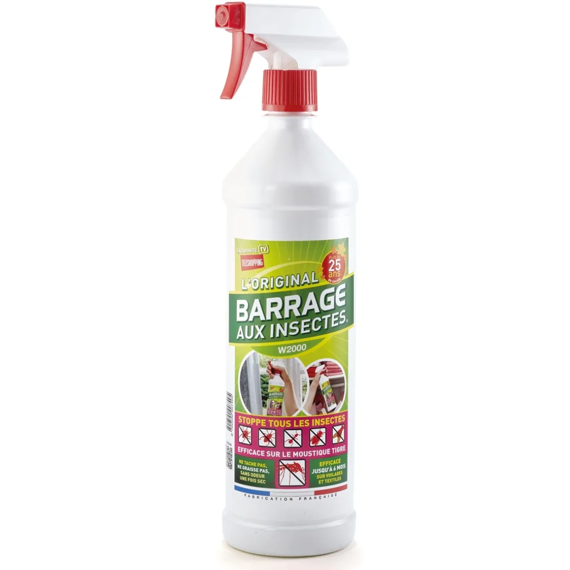 Barrage aux insectes