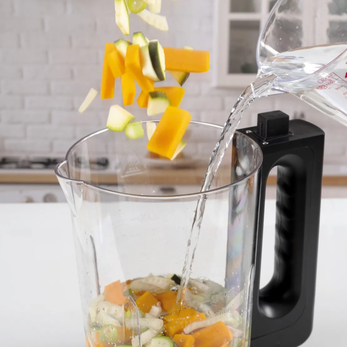 Blender chauffant