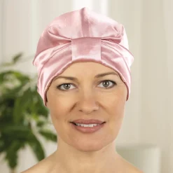 Bonnet de nuit satiné
