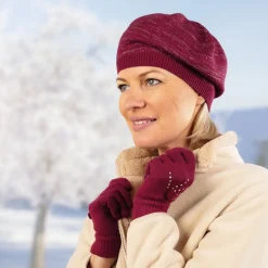 Bonnet fantaisie rouge