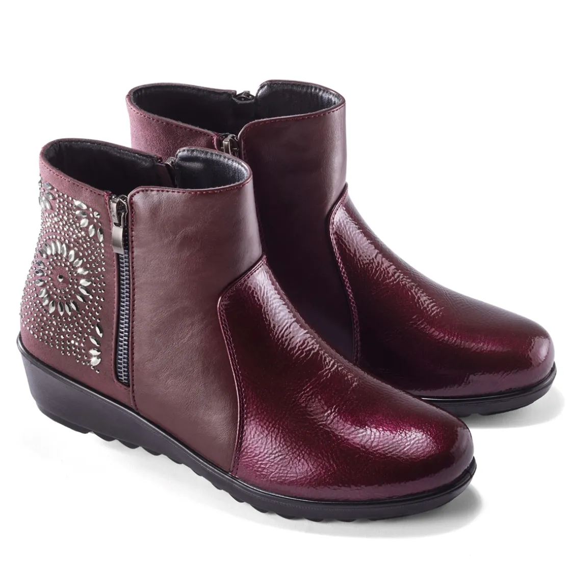 Boots fantaisie - Barbara Noir - taille 39