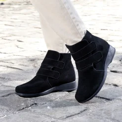 Bottines "Camille" Rouge ou Noir