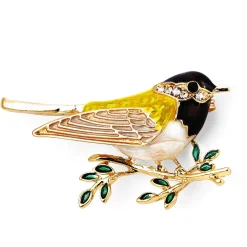 Broche mésange