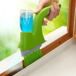 Brosse rainures réservoir vert