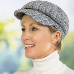 Casquette tweed