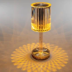 Lampe touch crystaline