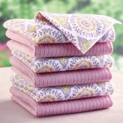 Lot de 6 chiffons microfibres ispahan
