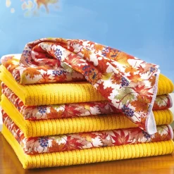 Lot de 6 chiffons microfibres automne