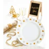 Lot de 2 craies liquides argent + or