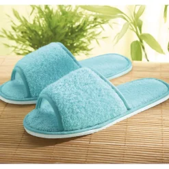 Lot de 2 paires de mules Bleu + parme - taille 41/42