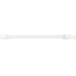Lot de 2 stop bretelles blanc