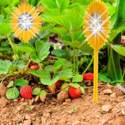 Lot de 12 tournesols anti oiseaux