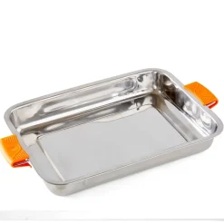 Poignées cocotte amovibles silicone orange