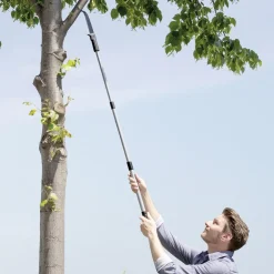 Scie à élaguer avec manche télescopique