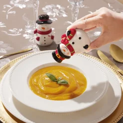 Sel et poivre bonhomme de neige
