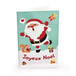 Set de 4 cartes postales à diamanter Nouvel an