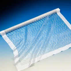 Surnappe organza argent