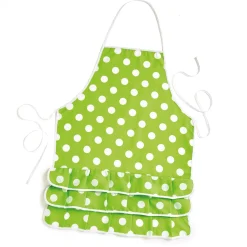 Tablier flamenco vert