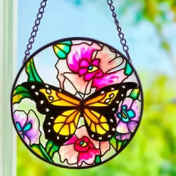 Vitrail papillon