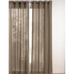 Voilage œillets carrés 145 x 240 cm